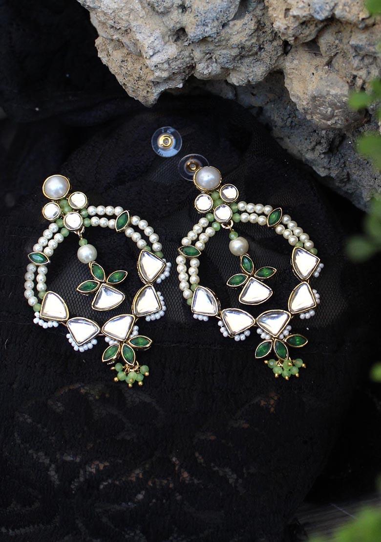 Multicolor Mixed Alloy Geometric Aesthetic Earrings Earrings