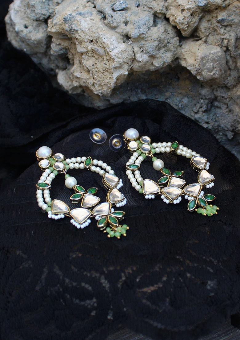 Multicolor Mixed Alloy Geometric Aesthetic Earrings Earrings