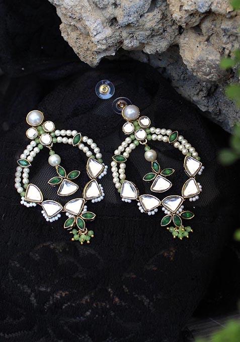 Multicolor Mixed Alloy Geometric Aesthetic Earrings Earrings