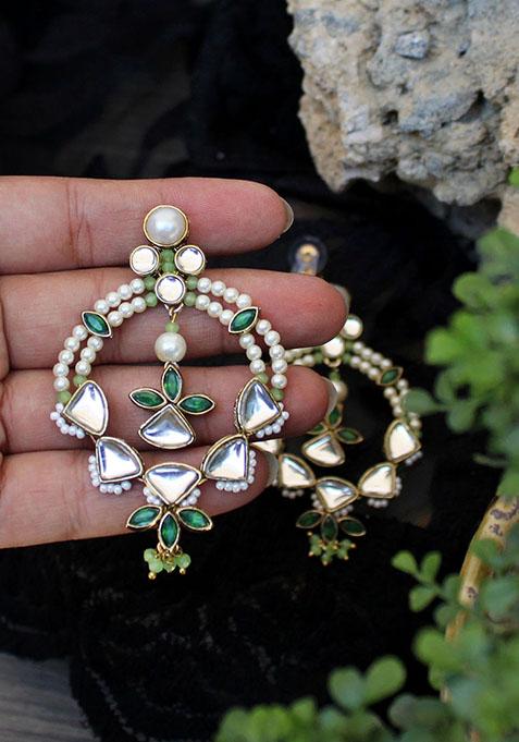 Multicolor Mixed Alloy Geometric Aesthetic Earrings Earrings