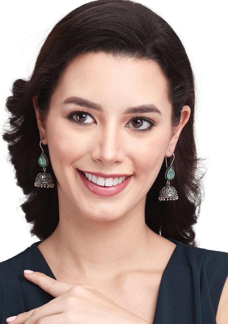 Contemporary Jhumkas Earrings