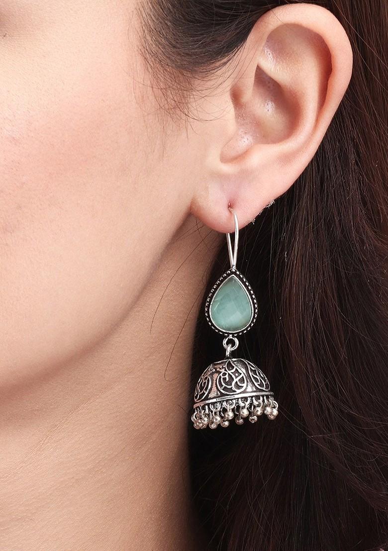 Contemporary Jhumkas Earrings
