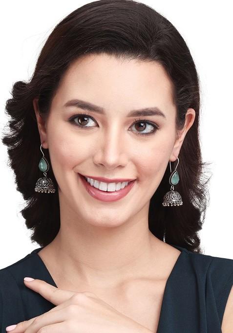 Contemporary Jhumkas Earrings
