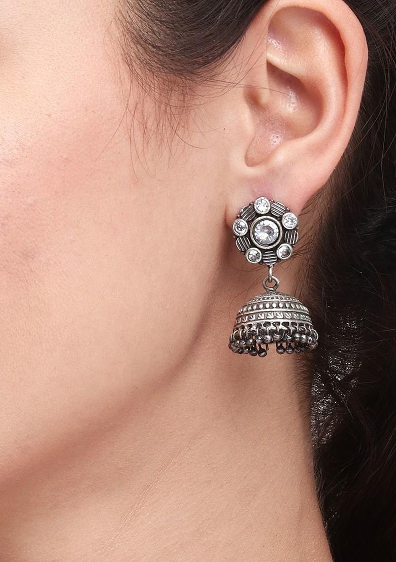 Contemporary Jhumkas Earrings