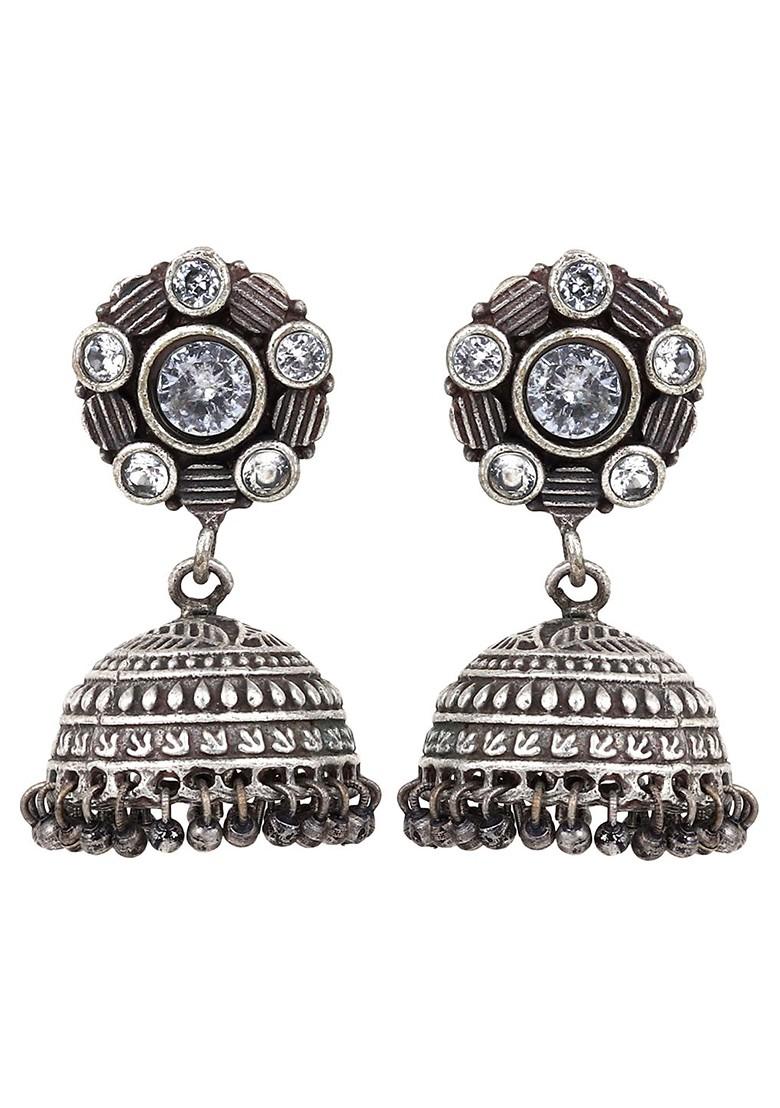 Contemporary Jhumkas Earrings