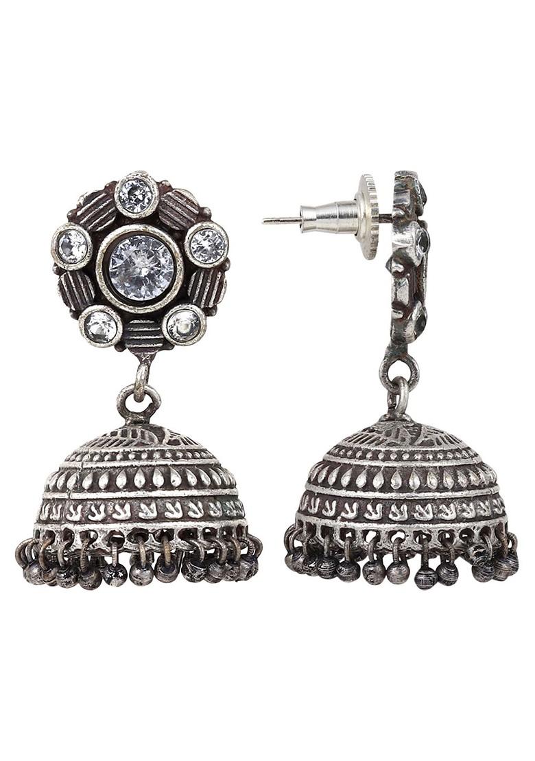 Contemporary Jhumkas Earrings