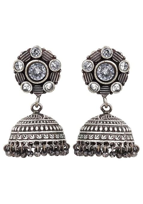 Contemporary Jhumkas Earrings