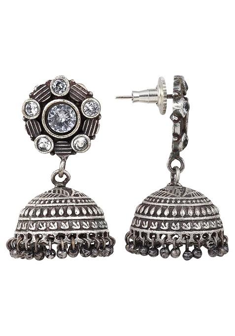 Contemporary Jhumkas Earrings