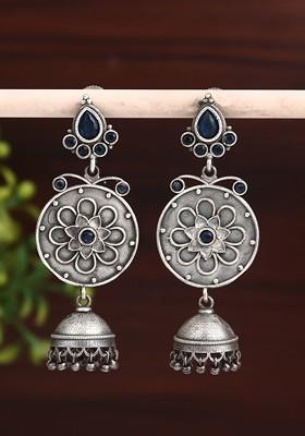 Contemporary Jhumkas Earrings
