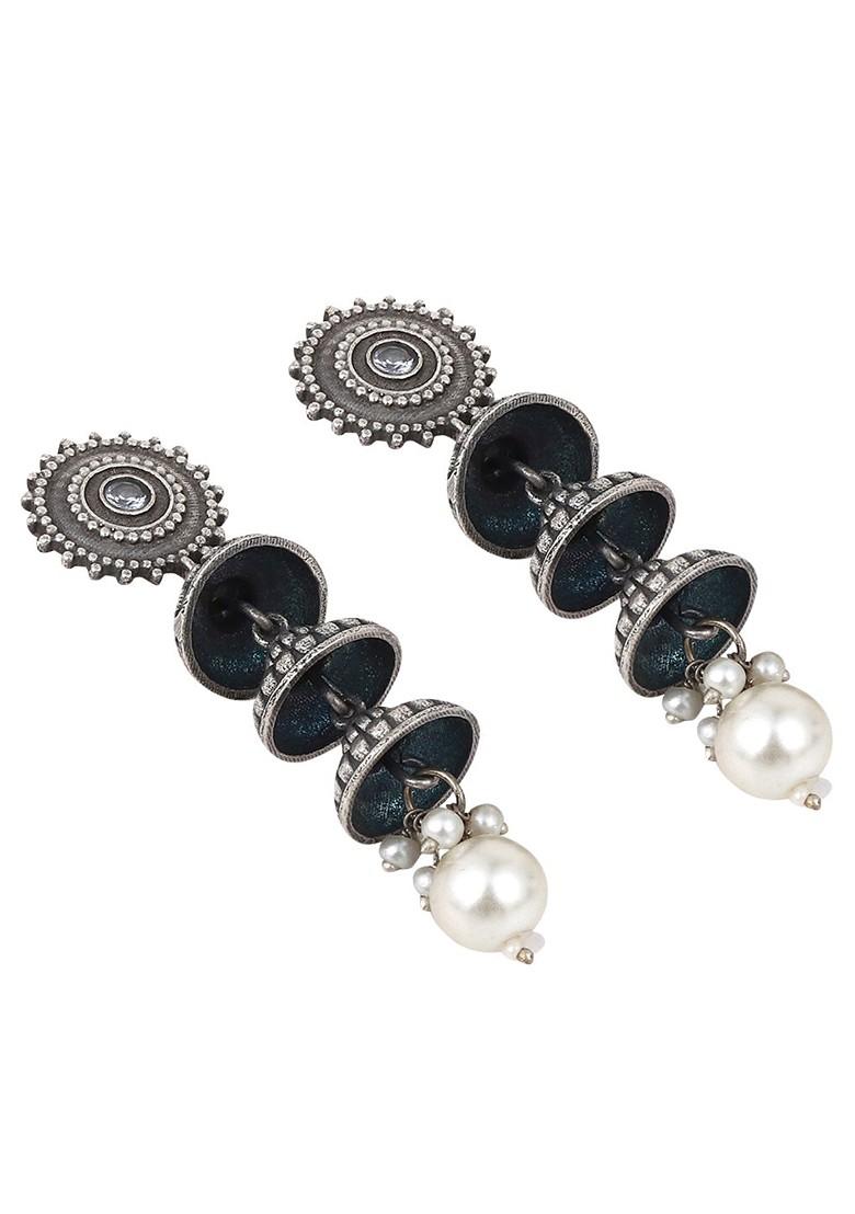 Contemporary Drop Earrings