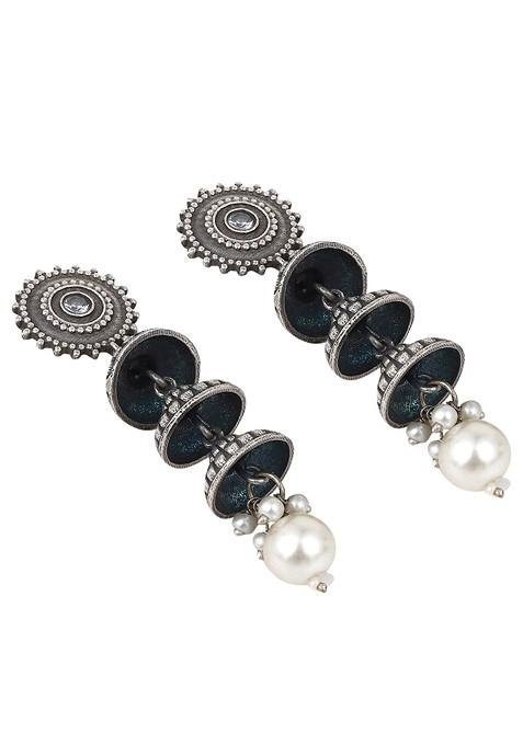 Contemporary Drop Earrings