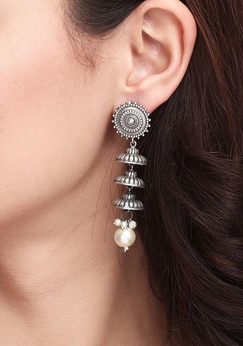 Contemporary Drop Earrings