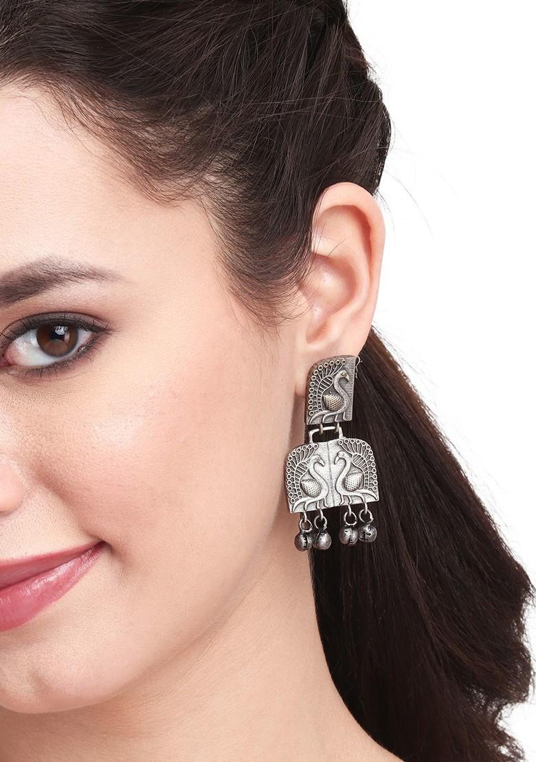 Contemporary Drop Earrings