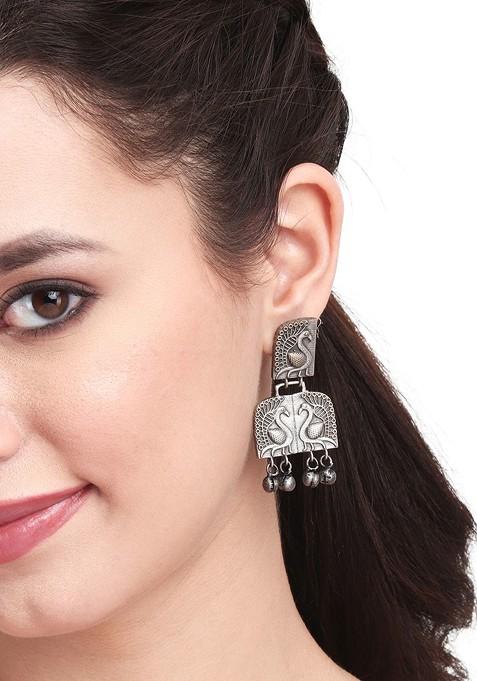 Contemporary Drop Earrings