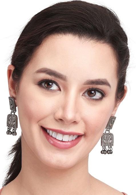 Contemporary Drop Earrings