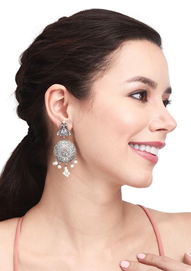 Contemporary Drop Earrings