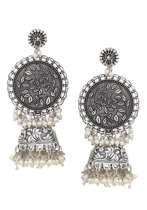 Contemporary Jhumkas Earrings