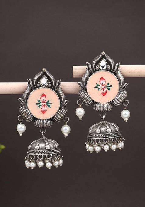 Contemporary Jhumkas Earrings