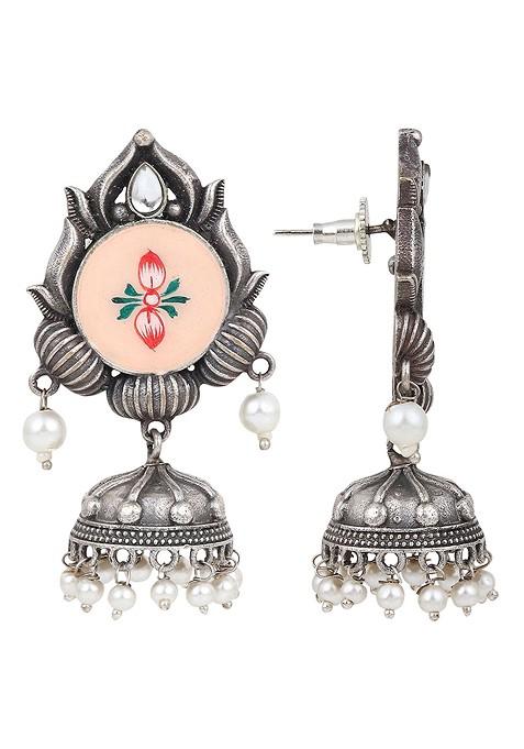 Contemporary Jhumkas Earrings
