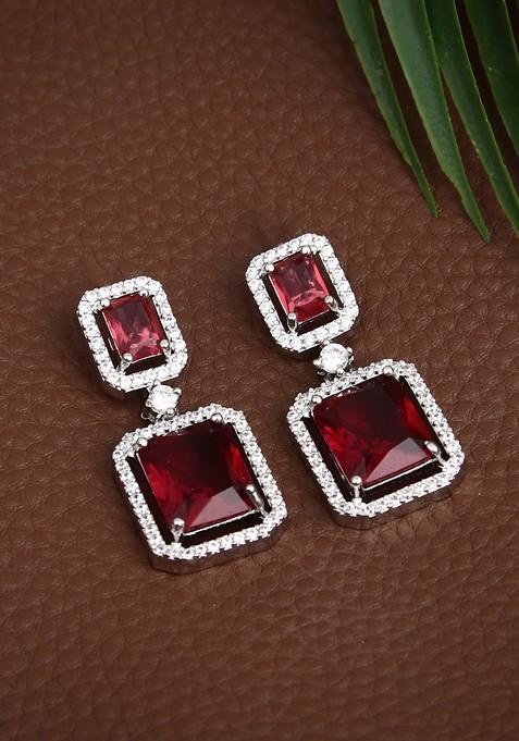 Contemporary Drop Earrings