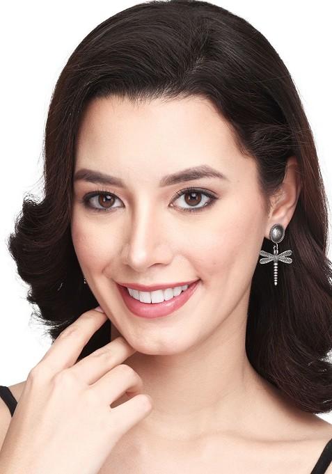 Contemporary Drop Earrings
