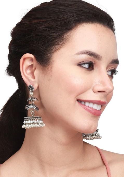 Contemporary Drop Earrings