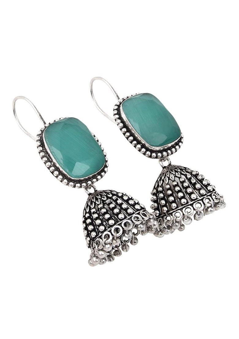 Contemporary Jhumkas Earrings