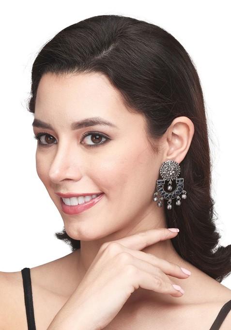 Contemporary Drop Earrings