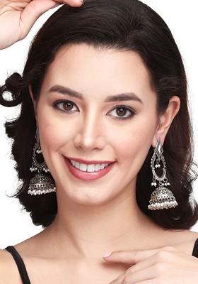 Contemporary Jhumkas Earrings