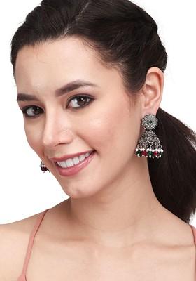 Contemporary Jhumkas Earrings