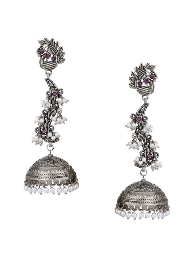 Contemporary Jhumkas Earrings