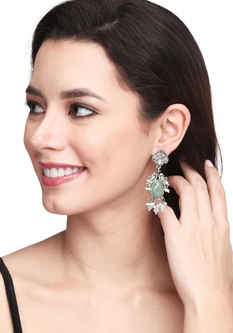 Contemporary Drop Earrings