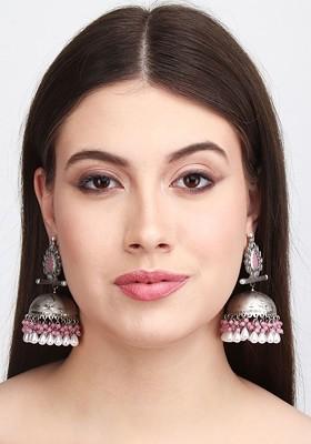 Contemporary Jhumkas Earrings