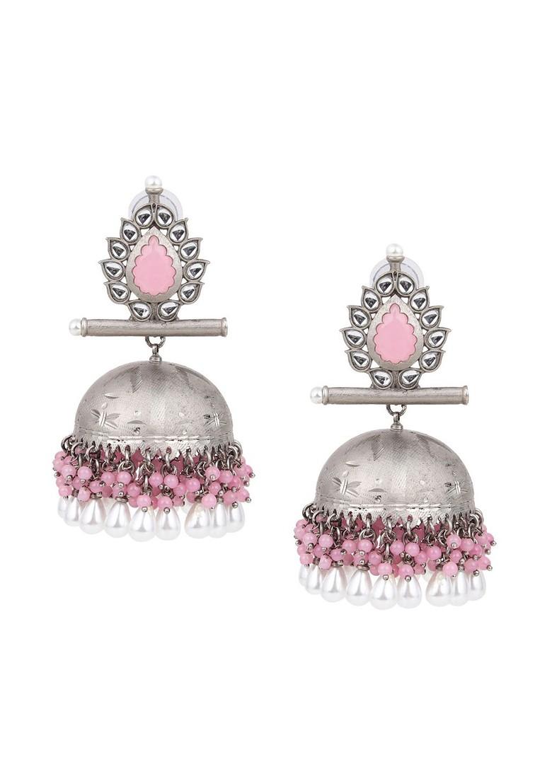 Contemporary Jhumkas Earrings