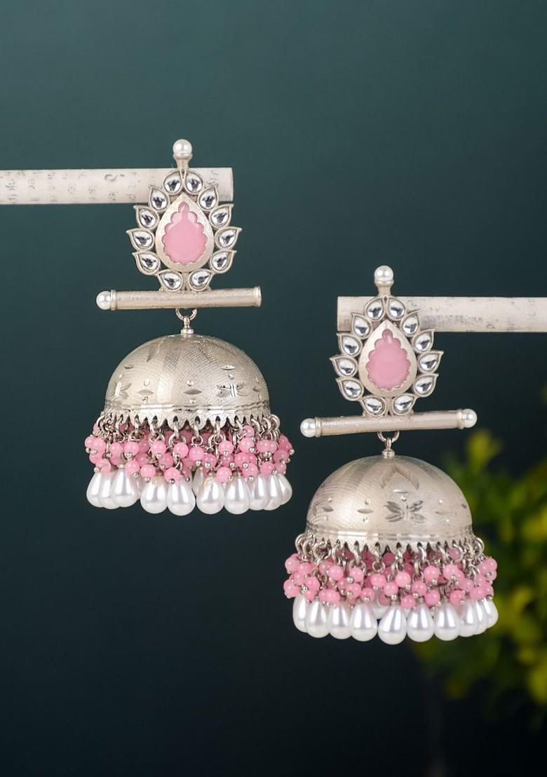 Contemporary Jhumkas Earrings
