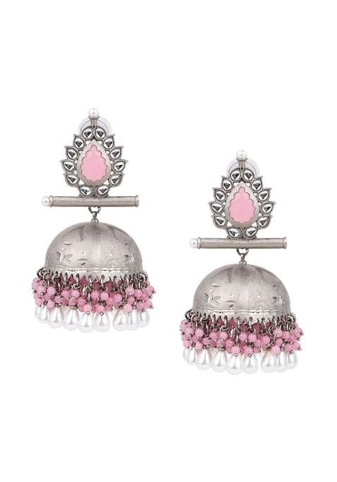 Contemporary Jhumkas Earrings