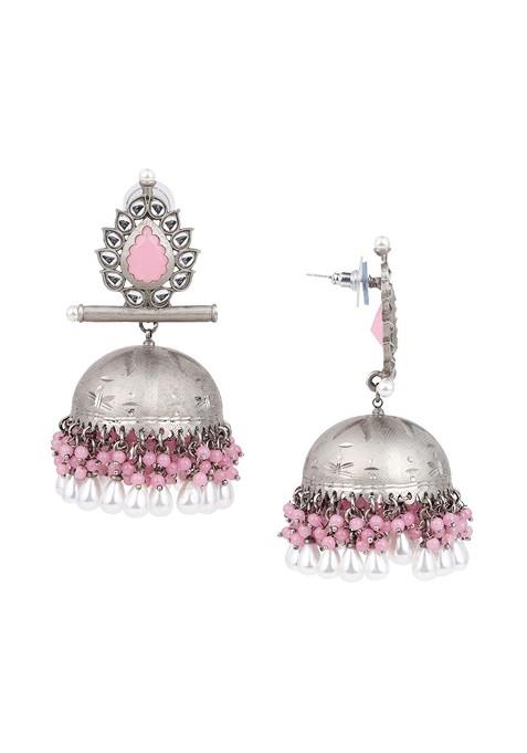 Contemporary Jhumkas Earrings