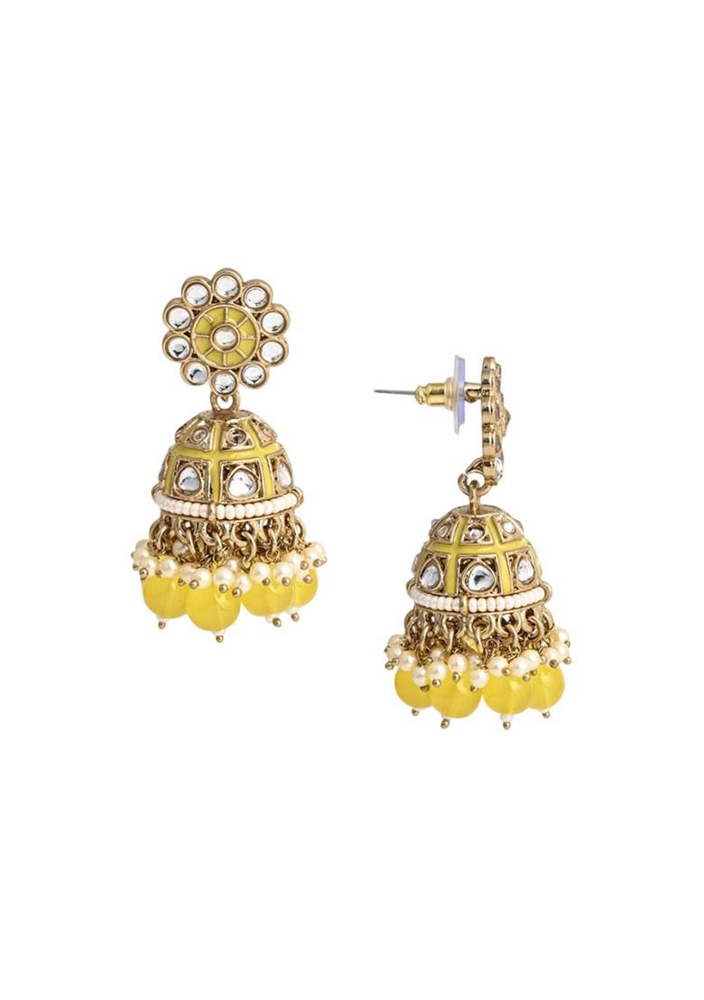 Contemporary Jhumkas Earrings