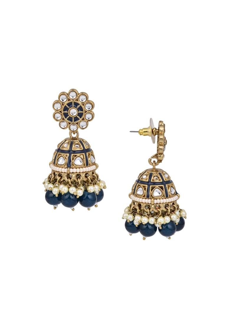 Contemporary Jhumkas Earrings