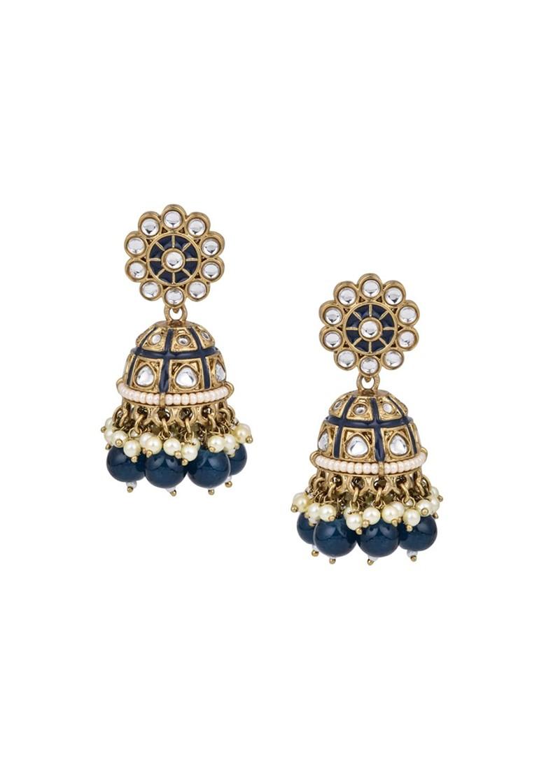 Contemporary Jhumkas Earrings