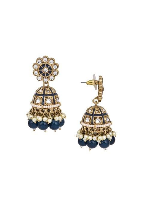 Contemporary Jhumkas Earrings