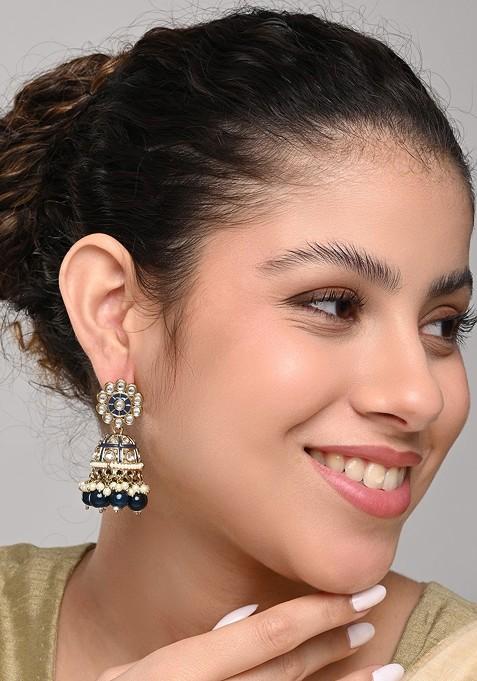 Contemporary Jhumkas Earrings