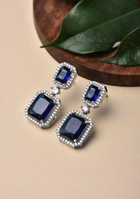 Contemporary Drop Earrings