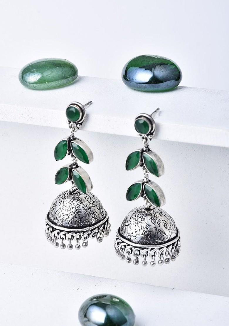 Contemporary Jhumkas Earrings