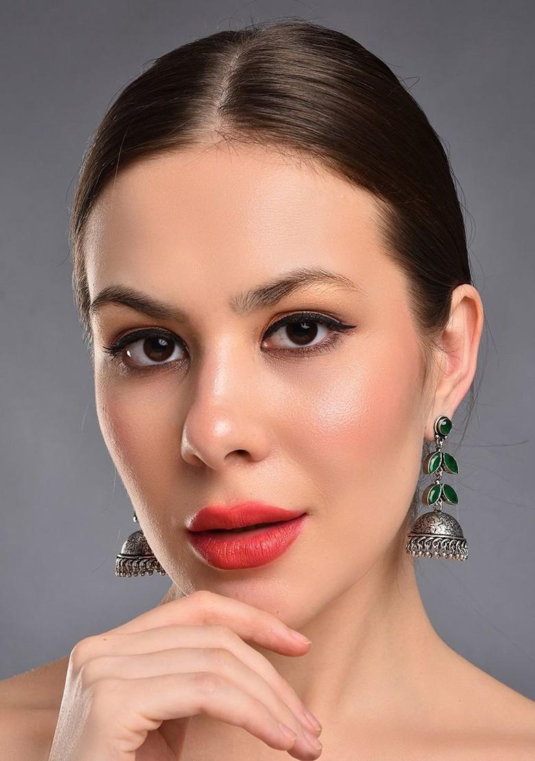 Contemporary Jhumkas Earrings