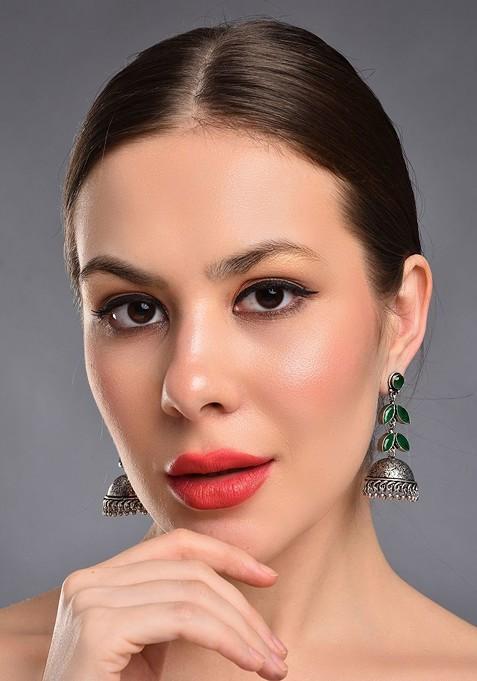 Contemporary Jhumkas Earrings