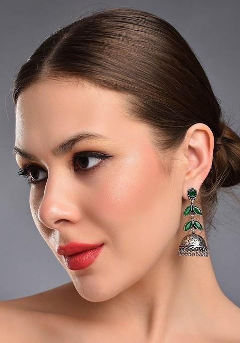 Contemporary Jhumkas Earrings