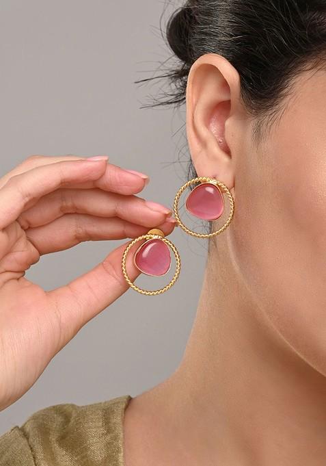 Contemporary Drop Earrings