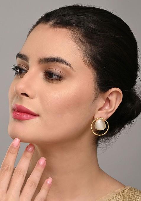 Contemporary Drop Earrings