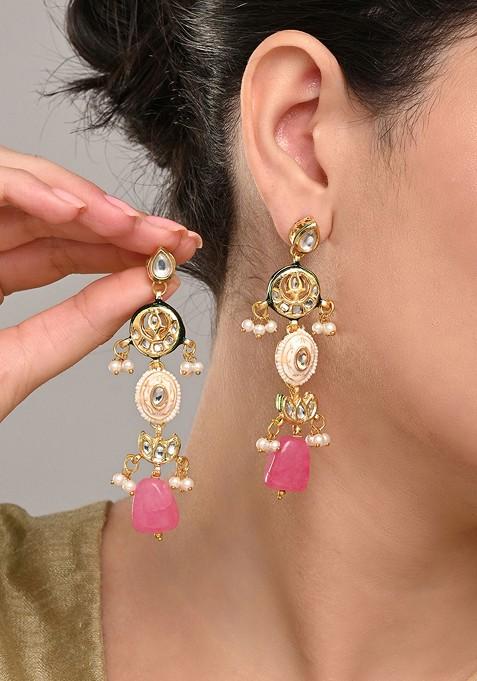 Contemporary Drop Earrings